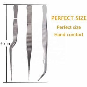 Pince à pansement pour le pouce finition satinée dentelée pince à épiler en acier inoxydable de qualité chirurgicale pince à dissection chirurgicale BY VIDIFIVE - Product Image 3
