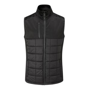 <b>Men's</b> Lightweight Winter <b>Waistcoat</b> Casual Style Bubble Sleeveless Padded Gilet with Removable Hood and Warm Puffer Jacket - Product Image 3