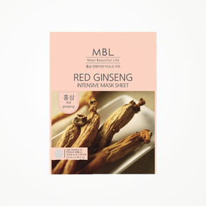 Mascarilla facial en lámina Embiel Hongsam Intensive Mask Sheet, 10 unidades, mascarillas faciales coreanas, mascarilla facial de ginseng, mascarillas faciales de hidrogel - Product Image 2