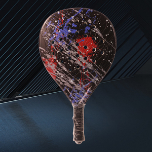 Listas para Enviar: Raquetas de Pádel de Fibra de Carbono con Diseño de Lágrima y Cuero de Primera Calidad, con Red de Nailon - Product Image 4
