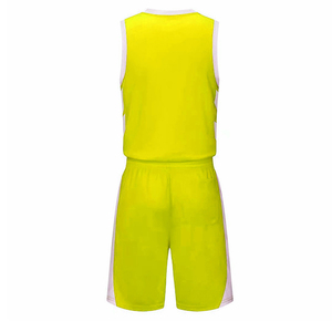 ชุดยูนิฟอร์มบาสเก็ตบอลแบบกำหนดเองพร้อมโลโก้ ชื่อ และหมายเลข สำหรับกิจกรรมกีฬาประเภททีม ลีก และการแข่งขัน - Product Image 2