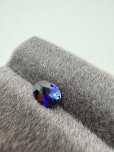 Zafiro Azul Natural Vívido, Gema Preciosa Suelta, Corte Ovalado, 1.70CT, 8.5X6.5X4MM, Ceilán, Sri Lanka, Para Joyería, con Juego de Color - Product Image 5