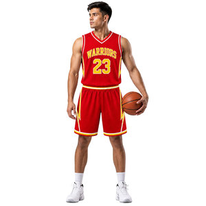 Conjunto de Uniforme de Baloncesto Profesional, Diseño Personalizado, Camisetas Sublimadas con Pantalones Cortos, Tela Ligera de Secado Rápido para Entrenamiento - Product Image 1