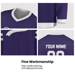 Maillot de hockey sur glace personnalisé de qualité supérieure, respirant, à séchage rapide, léger, prix de gros, best-seller, sublimation - Product Image 6