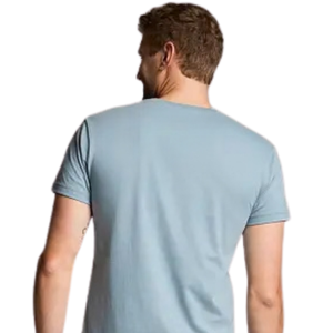 เสื้อยืดคอกลมทรงปกติสำหรับผู้ชาย แขนสั้น สไตล์มินิมอลลำลอง ใส่ได้ทุกวัน รับผลิตตามสั่ง ขายส่ง เสื้อยืดผ้าคอตตอนเจอร์ซีย์ เสื้อผ้าพื้นฐาน ผลิตแบบ OEM - Product Image 1