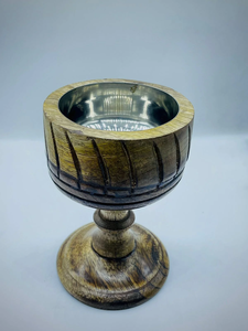 Brûleur d'encens en bois naturel élégant, porte-bâtonnets de parfum pour la décoration de salle de yoga, finition de qualité supérieure, durable toute l'année - Product Image 5