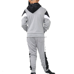 Ensemble de survêtement zippé pour enfants, vêtements de sport, jogging, streetwear pour garçons, survêtement zippé pour enfants en gros, survêtement tendance pour enfants, OEM - Product Image 4
