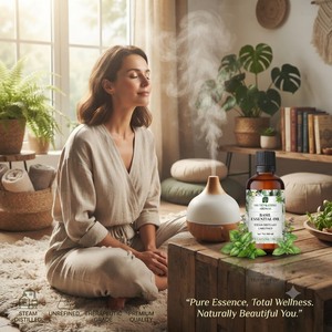Basil <b>Essential</b> <b>Oil</b> Steam Distilled Botanical <b>Oil</b> for Cosmetic Fragrance Personal Care Formulations Bulk Supply OEM ODM Export - Product Image 5