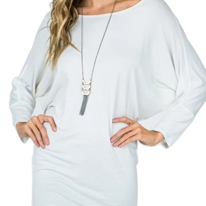เสื้อถักแขนยาวโดลมานสำหรับผู้หญิง สไตล์นอร์มคอร์/มินิมอลลิสต์ - Product Image 1