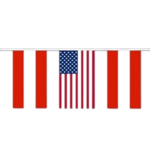 Drapeau triangulaire imprimé numériquement éco-responsable Swim Academy ATF01, mât en aluminium, bannières promotionnelles sportives en polyester durable - Product Image 4