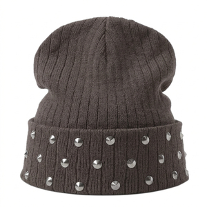 Wholesale ARTIZ INTERNATIONAL Custom Printed Logo <b>Wool</b> Blend Winter <b>Beanie</b> Hats-Breathable Waterproof Digital Printing Embossed - Product Image 4