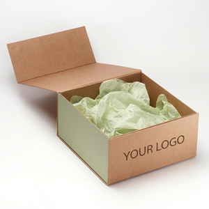 Eco Friendly Kraft Corrugated Paper <b>Boxes</b> Die Cut Custom Packaging Recyclable Sustainable Embossed <b>Gift</b> Box Wholesale OEM - Product Image 1