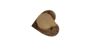 Posavasos de madera, posavasos para té y café, artículo de madera - Product Image 4