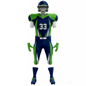 Uniformes de Flag Football para Hombre, Personalizados, Sublimados, Transpirables, de Secado Rápido, Conjunto de Jersey y Pantalones Cortos Cosidos, Colores, Logos y Números del Equipo - Product Image 2