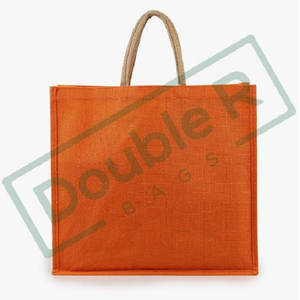 กระเป๋าผ้ากระสอบดีไซน์สร้างสรรค์แบบเปิดปิดได้ สำหรับงาน DIY ช้อปปิ้ง ใช้ในชีวิตประจำวัน นำกลับมาใช้ใหม่ได้ เป็นมิตรต่อสิ่งแวดล้อม เหมาะสำหรับของขวัญและโปรโมชั่น - Product Image 5