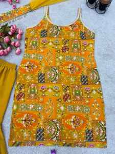 Compre al por Mayor Vestidos de Fiesta Vintage para Mujer, Minorista en Línea, Ropa Casual de Verano, Moda India y Pakistaní, Elegante 67622 - Product Image 6