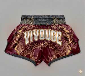 Ropa de Artes Marciales al por Mayor, Pantalones Cortos de Muay Thai y Boxeo, 100% Poliéster Lavado, Transpirable, con Logotipo Personalizado para Clubes de EE. UU. - Product Image 6