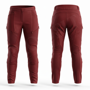 Pantalon de moto pour homme, pantalon de motard blindé et protecteur, tissu extensible respirant avec protections pour les genoux, pantalon de course moto - Product Image 6