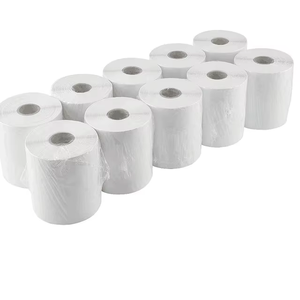 4x6 Durable Eco-Friendly Direct Thermal Labels 2500 PCS White Adhesive Perforated 10 Rolls 250 Labels Per Roll Thermal Paper - Product Image 1