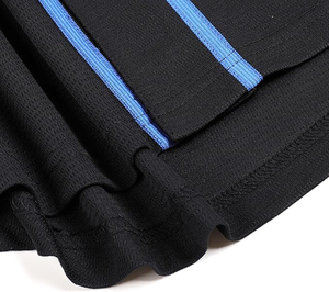 Custom Men Black <b>Baseball</b> Jersey With Royal Blue Piping Breathable Mesh Sportswear For Team Training And Casual Wear - Product Image 4