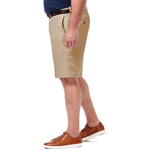 Breathable Casual Sweat <b>Shorts</b> Custom Light Pink <b>Men's</b> Summer Cotton Jogger Pants with <b>Patch</b> Decorations for Your Brand - Product Image 1