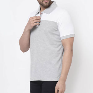 T-shirt Homme HAMID en Jersey 100% Coton de Haute Qualité, Tricoté Uni, Brodé, Séchage Rapide, Manches Courtes, Boutons, Logo Personnalisé sur le Devant, 200g - Product Image 4