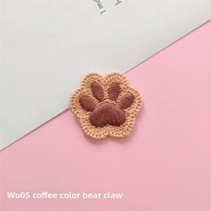 Patch brodé mignon hérisson thermocollant pour chapeaux, sacs, vestes, casquettes, décoration de vêtements DIY, vente en gros usine - Product Image 3