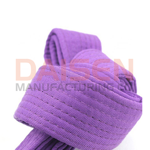 Cinturón de Taekwondo Tejido Morado Unisex, Equipo de Entrenamiento de Artes Marciales Duradero - Product Image 5