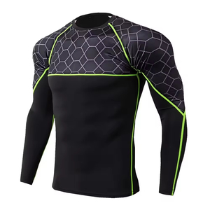 Hot New OEM Custom Size MMA Rash Guard Long Sleeve Quick Dry Breathable Digital Sublimation Printed Premium Quality - Product Image 5