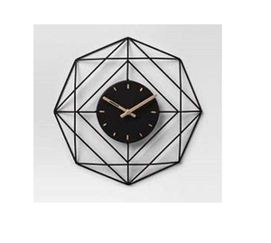 Manufacturer Black Metal Wall <b>Clock</b> Indian High Selling Wall <b>Clock</b> Decorative High Demanding Item Metal Wall <b>Clock</b> - Product Image 4
