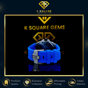 Exclusiva Gama de Relojes de Lujo de la Mejor Calidad, de Acero Inoxidable, Cuarzo, Automáticos, Resistentes al Agua, Unisex, Analógicos, con Diamantes Moissanite - Product Image 5