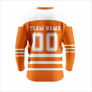 Premium Team Ice Hockey Jersey Moisture Wicking Sportswear Custom Hockey Apparel Supplier - Product Image 3