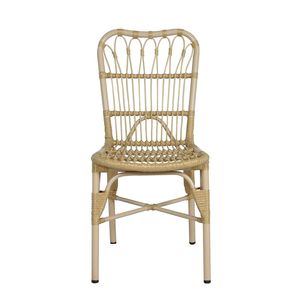 Set da Pranzo Moderno da Esterno 5 Pezzi per 4 Persone, Tavolo Quadrato in Legno di Acacia con 4 Sedie in Rattan, Mobili da 82,5 cm per Patio, Terrazza e Giardino - Product Image 6