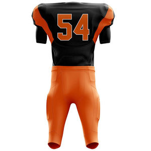 ชุดยูนิฟอร์มอเมริกันฟุตบอลคุณภาพสูง ราคาโรงงาน ไซส์ใหญ่ทุกสี แฟชั่นทันสมัย ระบายอากาศได้ดี - Product Image 2