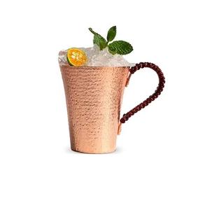 Ensemble de 2 tasses en cuivre martelé, fabriquées à la main, tasses à Moscow Mule avec pailles à cocktail, mugs à Moscow Mule - Product Image 5
