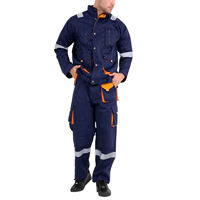 Fabricante Personalizado de Uniformes de Trabajo de Alta Visibilidad Reflectantes de Poliéster, con Logotipo Personalizado, Servicio OEM