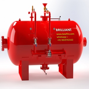 ถังโฟมดับเพลิงอัตโนมัติคุณภาพสูง BRILLIANT แบบแนวตั้งและแนวนอน พร้อมตัวควบคุมอัตราส่วน ผลิตจากสแตนเลส - Product Image 1