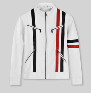 Nouvelle Arrivée Veste en Cuir Coupe-Vent Homme Femme Styles Personnalisés Charlotte Brûlée Plusieurs Couleurs Veste en Cuir 2026 - Product Image 1