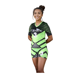 Maillot de volley-ball pour femmes à séchage rapide, respirant, avec sublimation, design personnalisé, pour l'entraînement - Product Image 3
