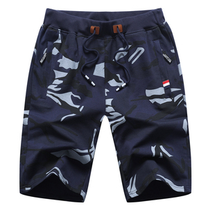 Shorts Bermuda pour Homme à Imprimé Balle de Golf et Logo Avant, Taille Élastique avec Cordon de Serrage, Poches, Tissu Tricoté Respirant 100% Coton - Product Image 6