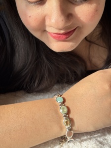 Top Quality 925 Sterling Silver Natural Multi Gemstone <b>Bracelets</b> Unique Design 925 Silver Jewelry Manufacturer Women's <b>Bracelet</b> - Product Image 5