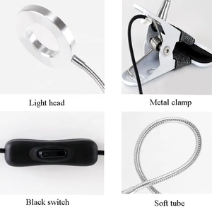 USB LED Lash Extension Light Tattoo Beauty <b>Desk</b> Lamp for Skincare Manicure Salon Use - Product Image 6
