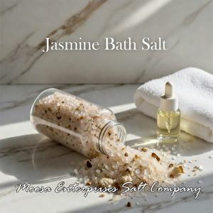 Sal de Baño Natural Ecológica del Himalaya con Aceite Aromático de Jazmín, para Spa, Jardín, Relajación, Terapia, Cuidado de la Piel, Mezcla de Cristales Aromáticos Puros - Product Image 5
