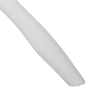 Couteaux à éplucher dentelés à manche blanc avec lame pointue argentée pour couper les fruits, les légumes et la préparation quotidienne des aliments en cuisine - Product Image 4