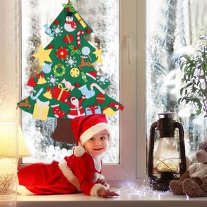 41 pz ornamenti per albero di natale in feltro staccabile da te per bambini, decorazioni regalo - Product Image 6