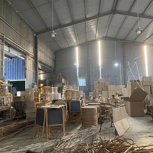 Handmade Natural Rattan Doll Wardrobe with Floral Wing Doors <b>Miniature</b> Clothing Closet with Hangers Sustainable Boho Toy Decor - Product Image 6