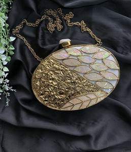 SAC DE SOIRÉE D'EMBRAYAGE EN RÉSINE VINTAGE SAC DE SOIRÉE D'EMBRAYAGE POUR USAGE DE FÊTE SAC À MAIN CHAUD - Product Image 1