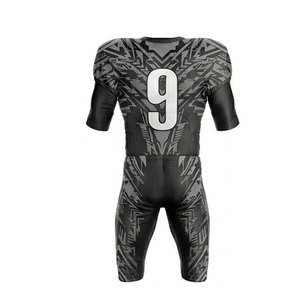 Conjunto de Fútbol Americano Profesional para Hombres con Jersey, Pantalones, Casco y Equipo de Protección Completo - Product Image 3