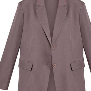 Blazer ample et décontracté pour femme, coupe ajustée, idéal pour le bureau, avec fentes latérales, tenue décontractée pour sororité, fabrication sur mesure en gros OEM - Product Image 6