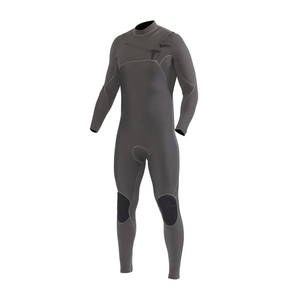 Comfortable Neoprene Full Body <b>Wetsuit</b> High Neck Long Sleeve Chest Zip Waterproof All Seasons Adult Swim Dive Suit For Adults - Product Image 6